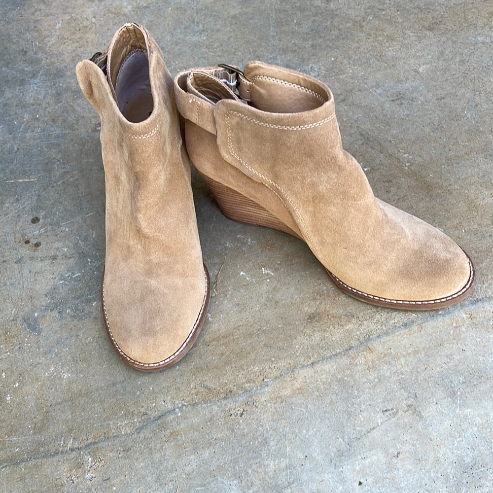 Lucky Brand Wedge Booties